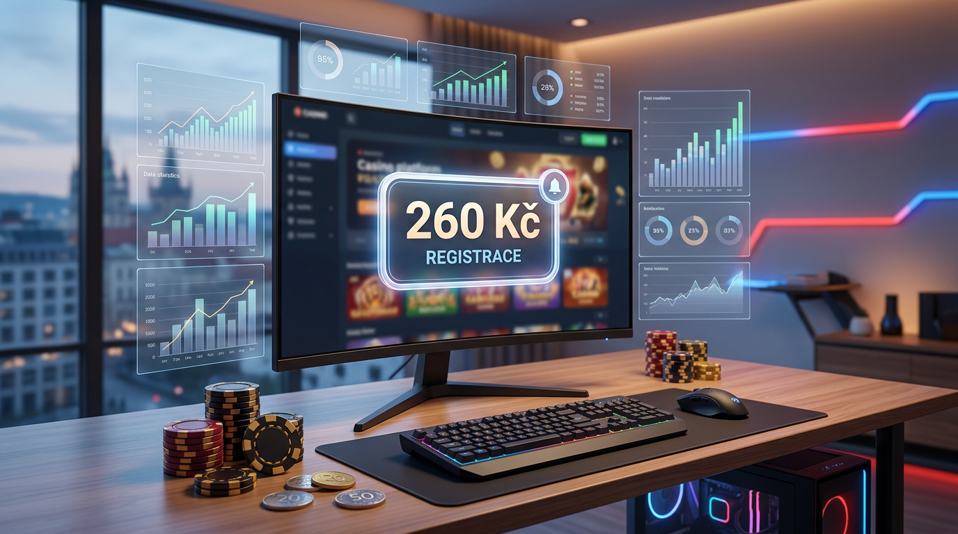 Casino bonus 260 Kč za registraci 2026: Jak získat peníze zdarma?